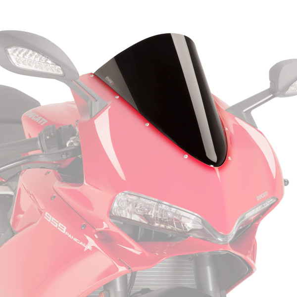 Puig Puig racing screen | black (opaque) | ducati 1299 panigale 2015>2017